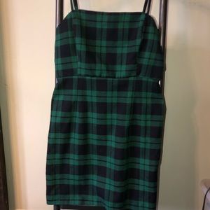 FOREVER21•Green Plaid Dress!